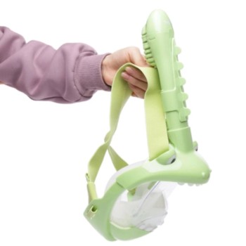 Thenice KF-2 Παιδική Μάσκα Θαλάσσης Κροκοδειλάκι Full Face Snorkel Mask (XS/S)