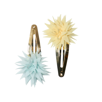 Παιδικό κλιπ μαλλιών με λουλούδι