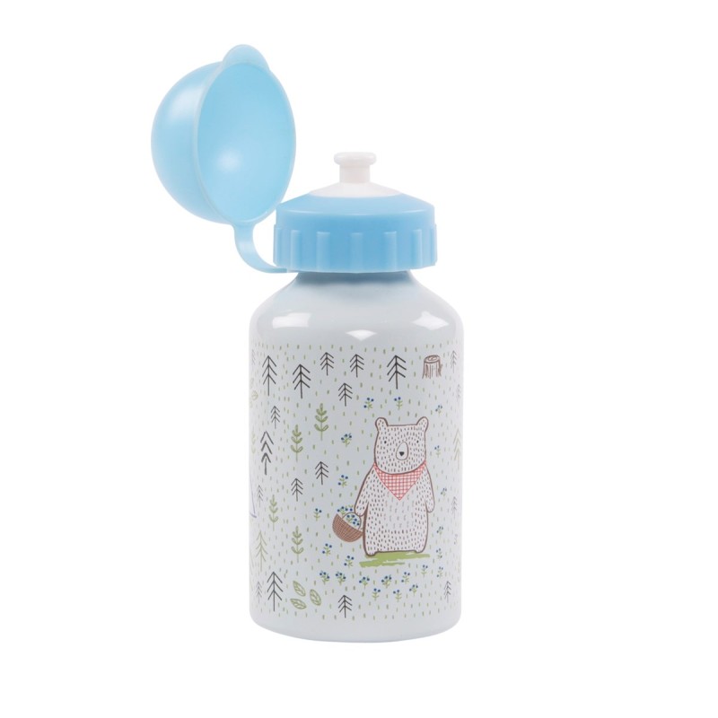 Sass & Belle Παιδικό παγούρι αλουμινίου Bear Camp 300ml Παιδικό παγούρι αλουμινίου