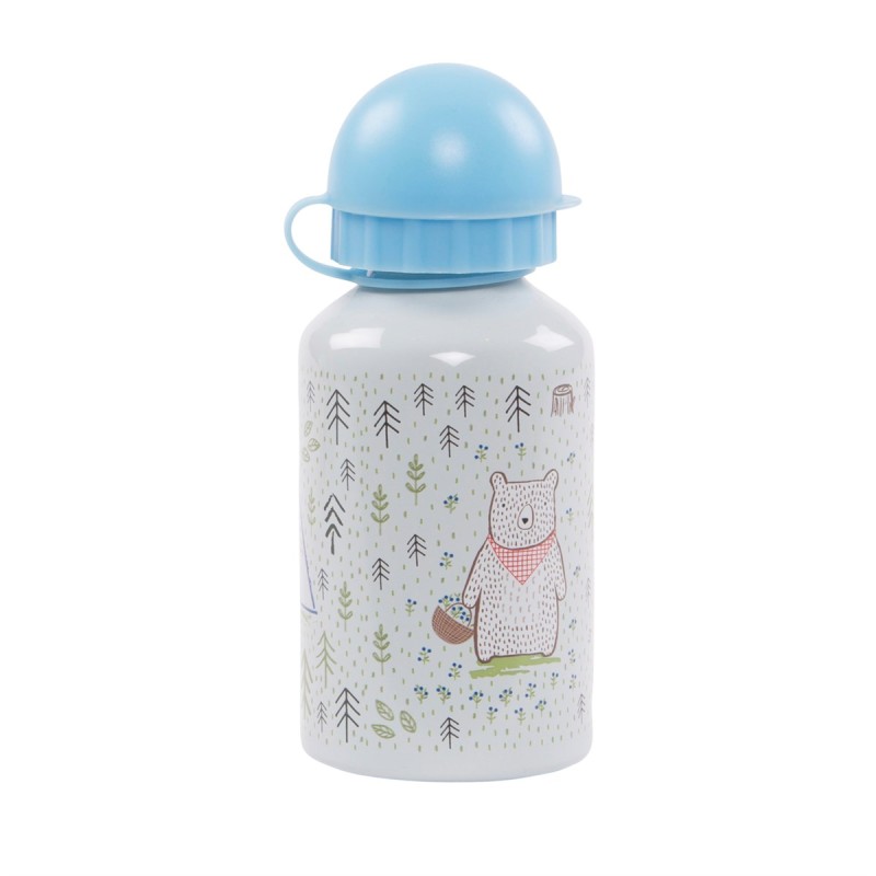 Sass & Belle Παιδικό παγούρι αλουμινίου Bear Camp 300ml Παιδικό παγούρι αλουμινίου