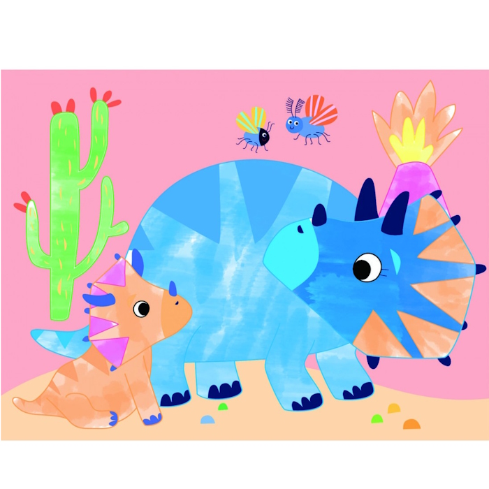 παιδικό σετ χειροτεχνίας με δεινόσαυρους