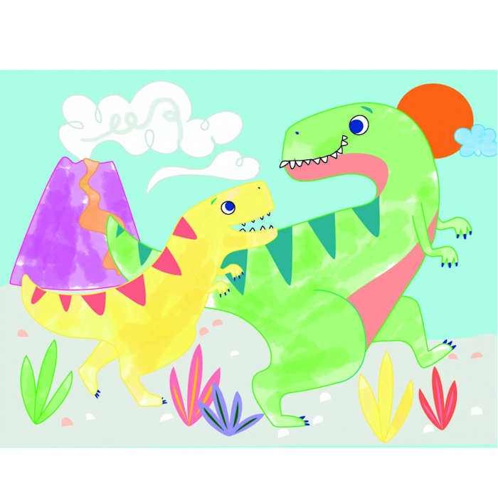 παιδικό σετ χειροτεχνίας με δεινόσαυρους