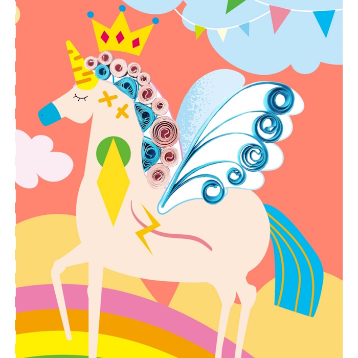 παιδικό σετ χειροτεχνίας με μονόκερο