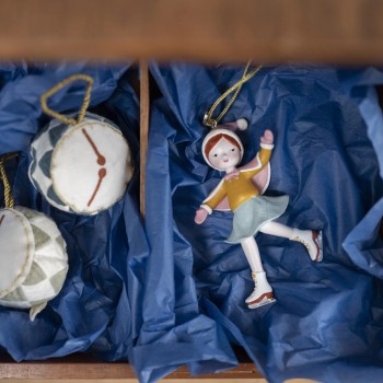 Fabelab Χριστουγεννιάτικο Στολίδι Skate Girl Fabelab Χριστουγεννιάτικο Στολίδι Skate Girl