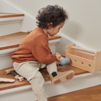 Liewood Σετ Ξύλινα Εργαλεία Luigi - Blue Multi Mix