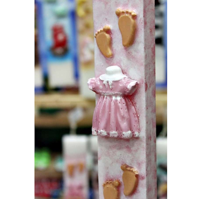 Πασχαλινή λαμπάδα για κορίτσι