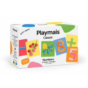 Playmais Classic Κατασκευές με Κάρτες και Σφουγγαράκια - Αριθμοί