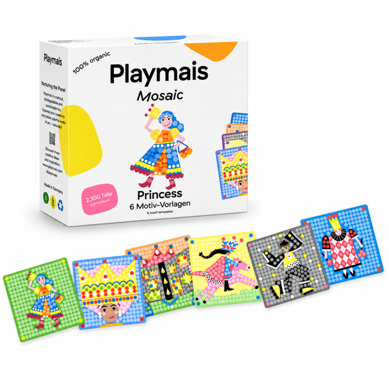 Playmais κατασκευές πριγκίπισσες