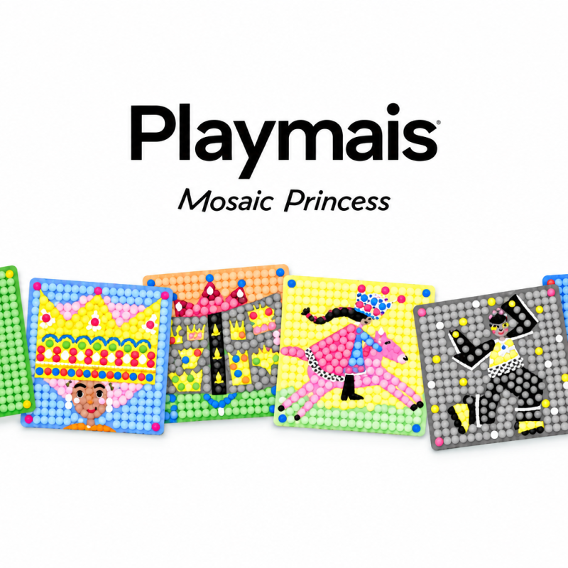 Playmais κατασκευές πριγκίπισσες