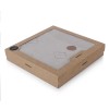 Ceba Baby Κουβέρτα Αγκαλιάς & Λίκνου Diamonds Πλεκτή 90x90cm Grey Ceba Baby Κουβέρτα Αγκαλιάς & Λίκνου Diamonds Πλεκτή 90x90cm Grey
