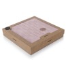 Ceba Baby Κουβέρτα Αγκαλιάς & Λίκνου Diamonds Πλεκτή 90x90cm Herringbone Pink Ceba Baby Κουβέρτα Αγκαλιάς & Λίκνου Diamonds Πλεκτή 90x90cm Herringbone Pink