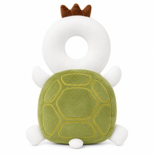 Giggles and Co. Προστατευτικό Μαξιλάρι Κεφαλιού Μωρού "Green Turtle" Mesh (5 έως 48 μηνών)