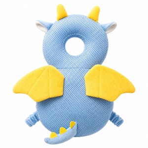 Giggles and Co. Προστατευτικό Μαξιλάρι Κεφαλιού Μωρού "Blue Dragon" Mesh (5 έως 48 μηνών)