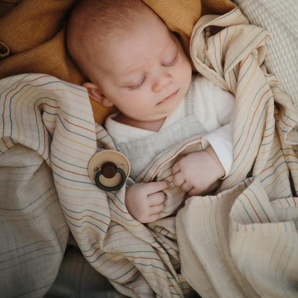 ριγέ μουσελίνα μωρού