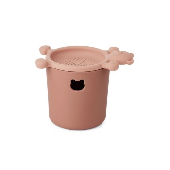 Liewood Mini Σετ Θαλάσσης Bastian Dark Rose Mix ροζ κουβαδάκι και κόσκινο