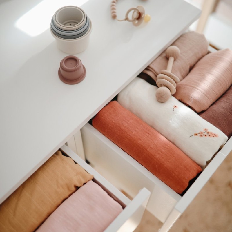 ροζ μουσελίνα μωρού