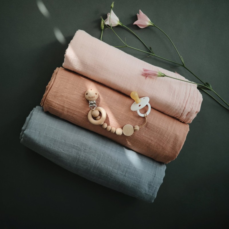 ροζ μουσελίνα μωρού