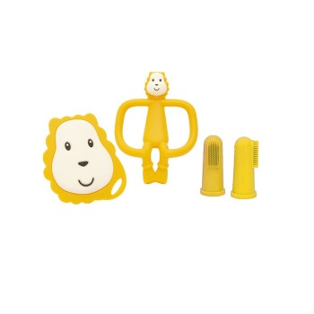 Matchstick Monkey Teething Starter Set Οδοντοφυίας Lion 4τμχ