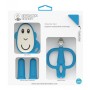 Matchstick Monkey Teething Starter Set Οδοντοφυΐας Μπλε 4τμχ