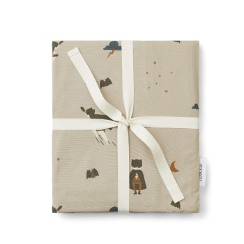 Liewood Σετ Βρεφική Παπλωματοθήκη με Μαξιλαροθήκη Dune Mix Μπεζ 100x140εκ.