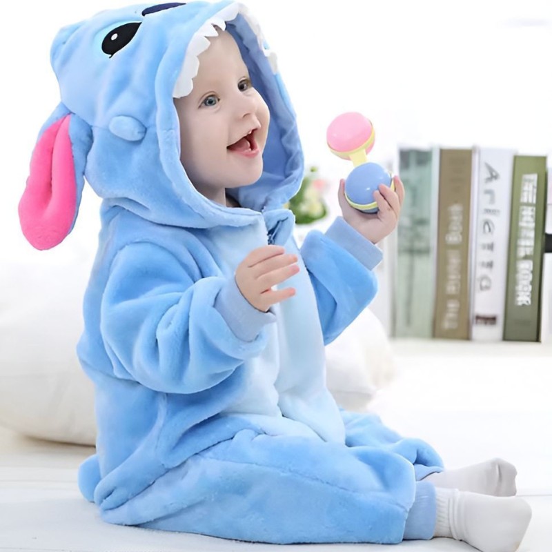 στολές αποκριών για μωρό με κουκούλα Stitch