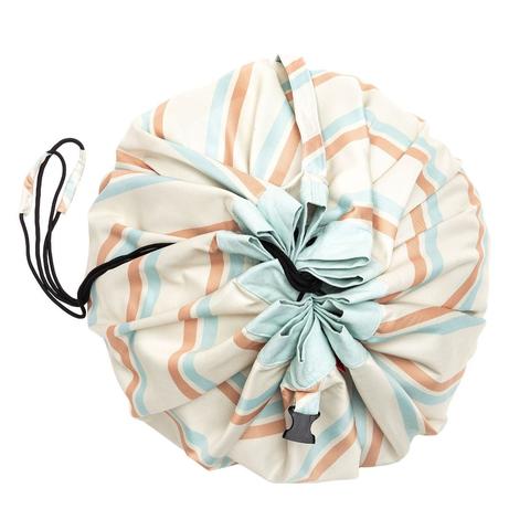 Play&Go Στρώμα παιχνιδιού - τσάντα 2 σε 1 Outdoor Stripes στρώμα παιχνιδιού εξωτερικού χώρου
