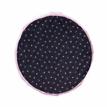 Play&Go Στρώμα Παιχνιδιού Μαλακό Τσάντα 2 σε 1 Λουλούδια