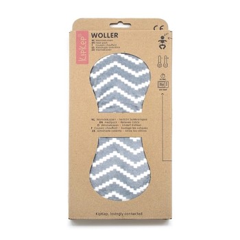 KipKep WolΑler – Βρεφική Θερμοφόρα με Λιναρόσπορο για Κολικούς & Ανακούφιση Πόνου (Silver Grey)