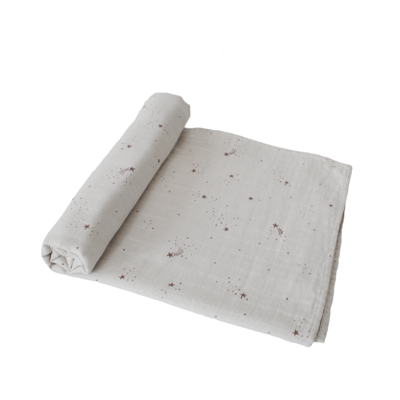 βρεφική εκρού μουσελίνα