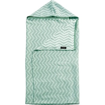 KipKep Blenker Βαμβακερή Πετσέτα Μπάνιου με Κουκούλα 100X70 – Υδρόφιλη Έξτρα Απορροφητική (Calming Green)