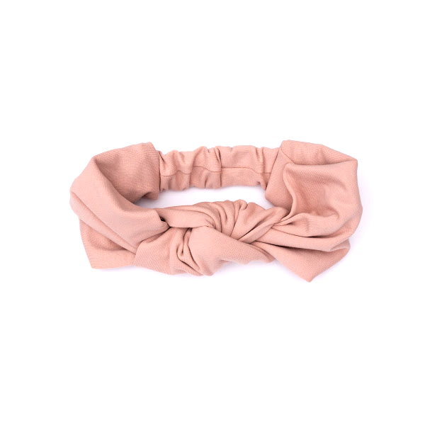 Toska Κορδέλα με Φιόγκο Dirty Pink βρεφική ροζ κορδέλα