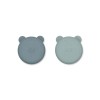 Liewood Connie Divider Μπωλ Whale Blue Mix 2τμχ.