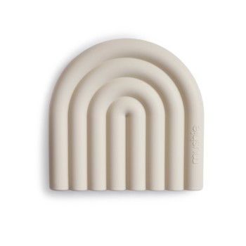 Mushie Μασητικό Οδοντοφυΐας ”Rainbow” Sand από Σιλικόνη Βρεφικό μασητικό σιλικόνης