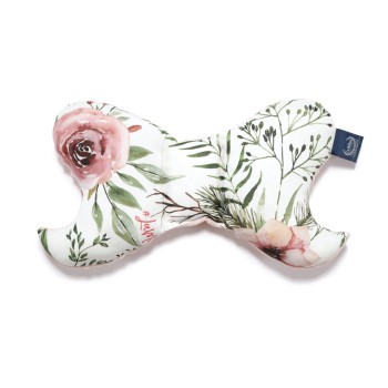 La Millou Μαξιλαράκι Καροτσιού Angel's Wings - Wild Blossom Minky Powder Pink βρεφικό μαξιλάρι στήριξης