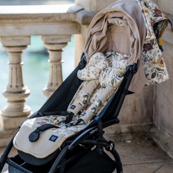 La Millou Μαξιλαράκι Καροτσιού Angel's Wings - Wild Blossom Minky Powder Pink La Millou Μαξιλαράκι Καροτσιού Angel's Wings - Wild Blossom Minky Powder Pink