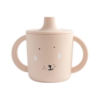 Trixie Ποτηράκι Σιλικόνης με Λαβές Sippy Cup Mrs. Rabbit 207ml βρεφικό ποτηράκι σιλικόνης