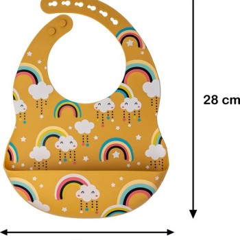 Giggles and Co. Βρεφικό Σετ Φαγητού Σιλικόνης 6τμχ BPA Free με Σαλιάρα, Μαχαιροπίρουνα & Ποτήρι με Καλαμάκι (Yellow) Giggles and Co. Βρεφικό Σετ Φαγητού Σιλικόνης 6τμχ BPA Free με Σαλιάρα, Μαχαιροπίρουνα & Ποτήρι με Καλαμάκι (Yellow)