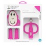 Matchstick Monkey Teething Starter Set Οδοντοφυίας Ροζ 4τμχ