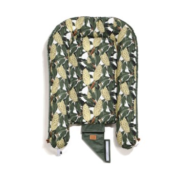 La Millou Βρεφικό Μαξιλάρι Φωλιά Milano Magnolies Khaki La Millou Βρεφικό Μαξιλάρι Φωλιά Milano Magnolies Khaki