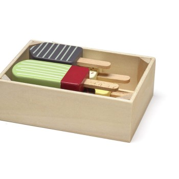 Kids Concept Σετ ξύλινα ξυλάκια παγωτού