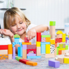New Classic Toys Ξύλινα Τουβλάκια Μπλοκ Κατασκευών Colored για 1.5+ Ετών 100τμχ