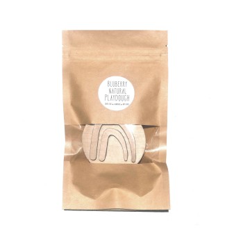 Bluberry Kidsroom Στρογγυλή ξύλινη σφραγίδα ουράνιο τόξο