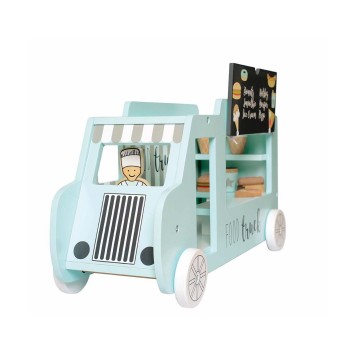 Jabadabado Ξύλινο Φορτηγό Εστιατόριο Ξύλινο φορτηγό φαγητού παιχνίδι