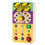 QiAiKe LED Sensory Busy Board με Διακόπτες & Ηχητικά Εφέ – Ξύλινο Montessori Activity Panel