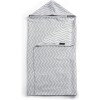 KipKep Blenker Βαμβακερή Πετσέτα Μπάνιου με Κουκούλα 100X70 – Υδρόφιλη Έξτρα Απορροφητική (Silver Grey)