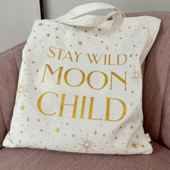 Sass & Belle Υφασμάτινη Τσάντα Celestial Moon Child