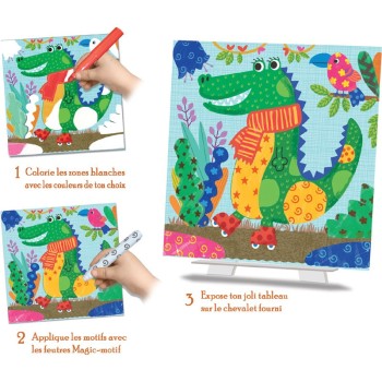 Créa Lign'. Εύκολες Ζωγραφιές, Magic coulourings ”Animocolo” Créa Lign'. Εύκολες Ζωγραφιές, Magic coulourings ”Animocolo”