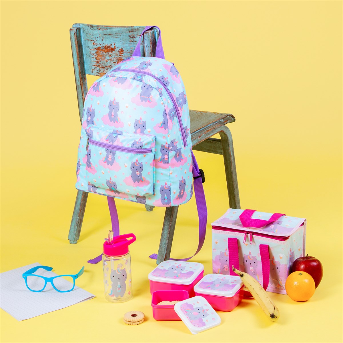 παιδικό σακίδιο πλάτης με γατούλες