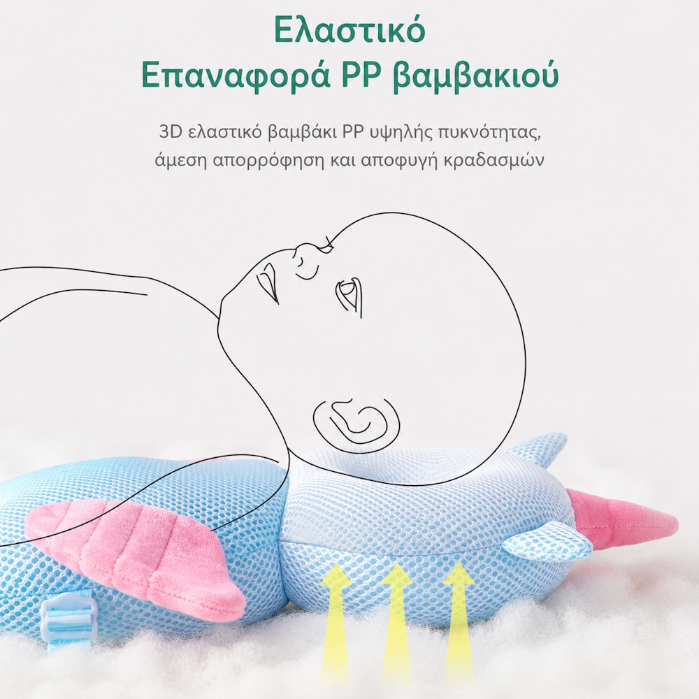 Μαξιλάρι ασφαλείας για μωρό