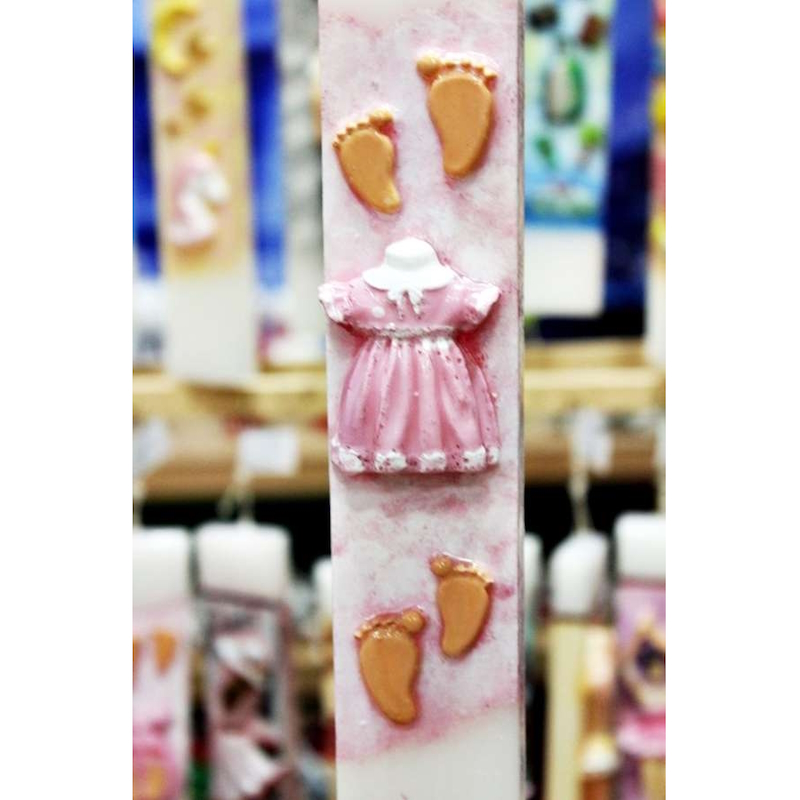 Πασχαλινή λαμπάδα για κορίτσι